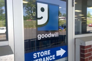 window graphics on glass on door